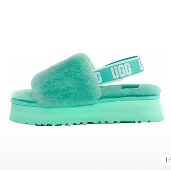 Ugg platform slide slippers - Picture 2 of 5